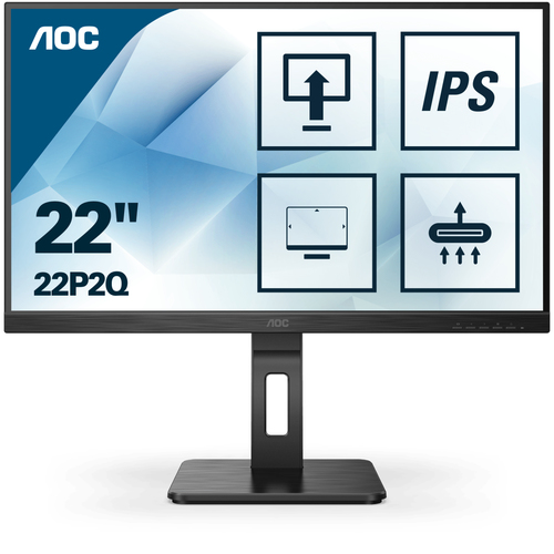 Image of AOC P2 22P2Q LED display 54,6 cm (21.5") 1920 x 1080 Pixel Full HD Nero