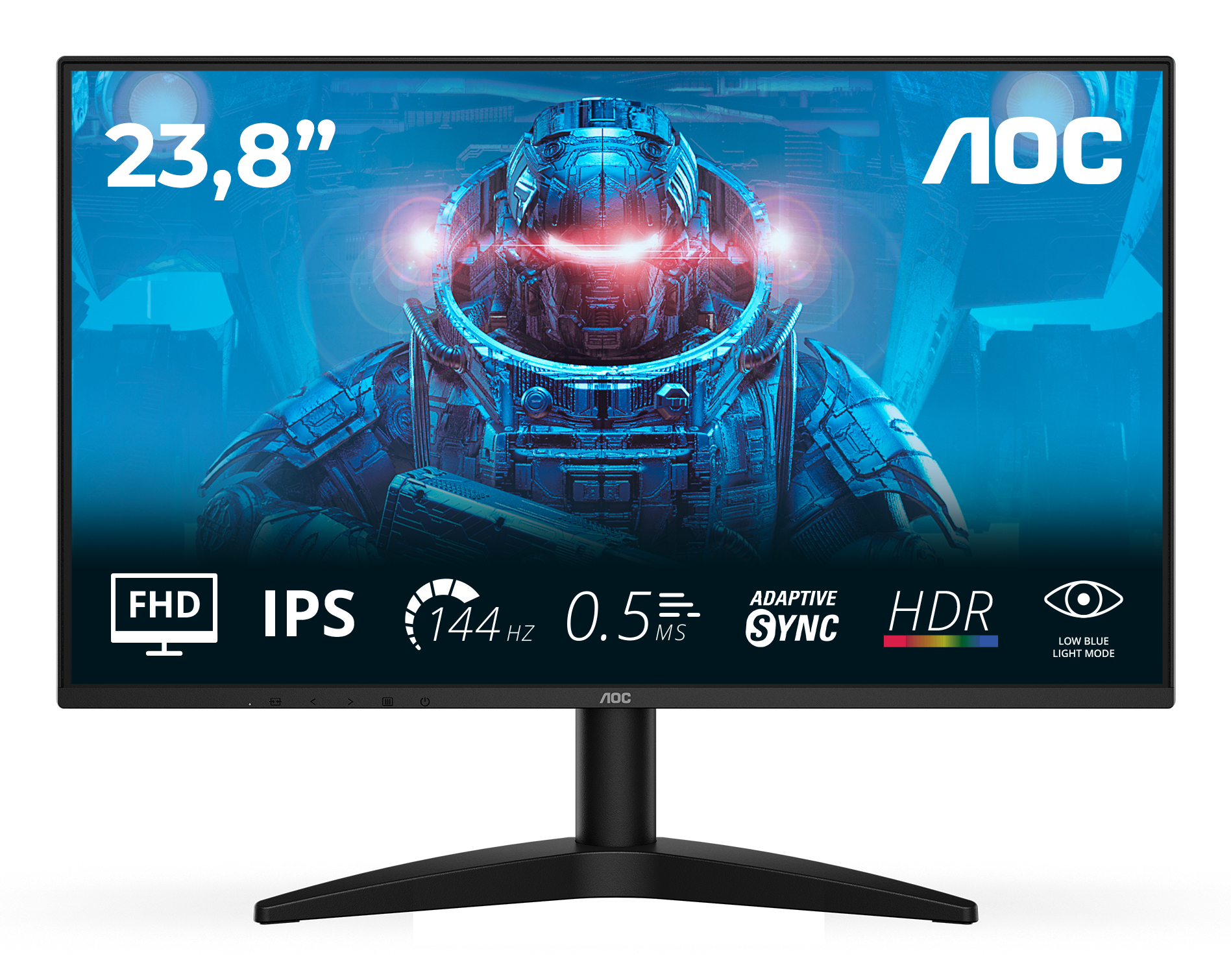 23,8 MONITOR FHD 144HZ NO