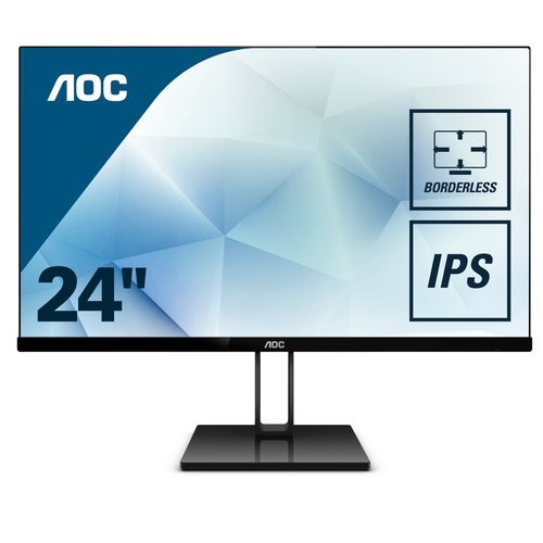 Image of AOC Value-line 24V2Q monitor piatto per PC 60,5 cm (23.8) 1920 x 1080 Pixel Full HD LED Opaco Nero