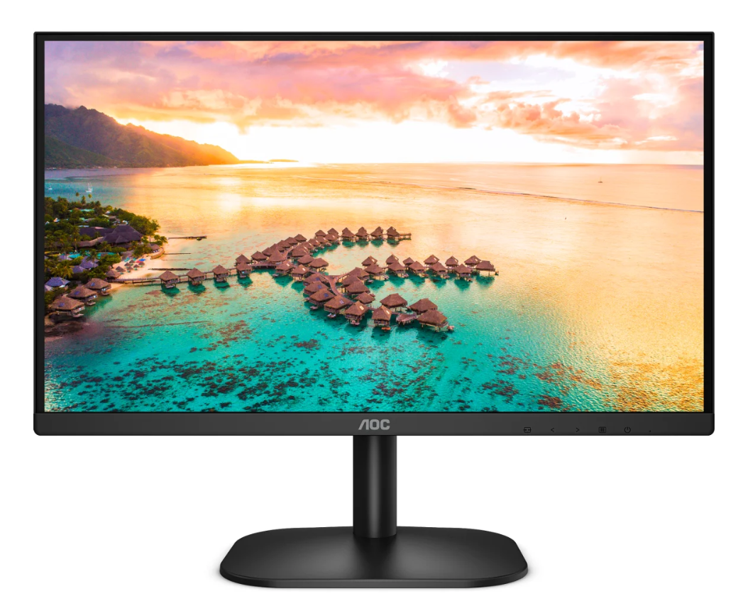 Image of AOC 24B2XH monitor piatto per PC 60,5 cm (23.8) 1920 x 1080 Pixel Full HD LED Nero