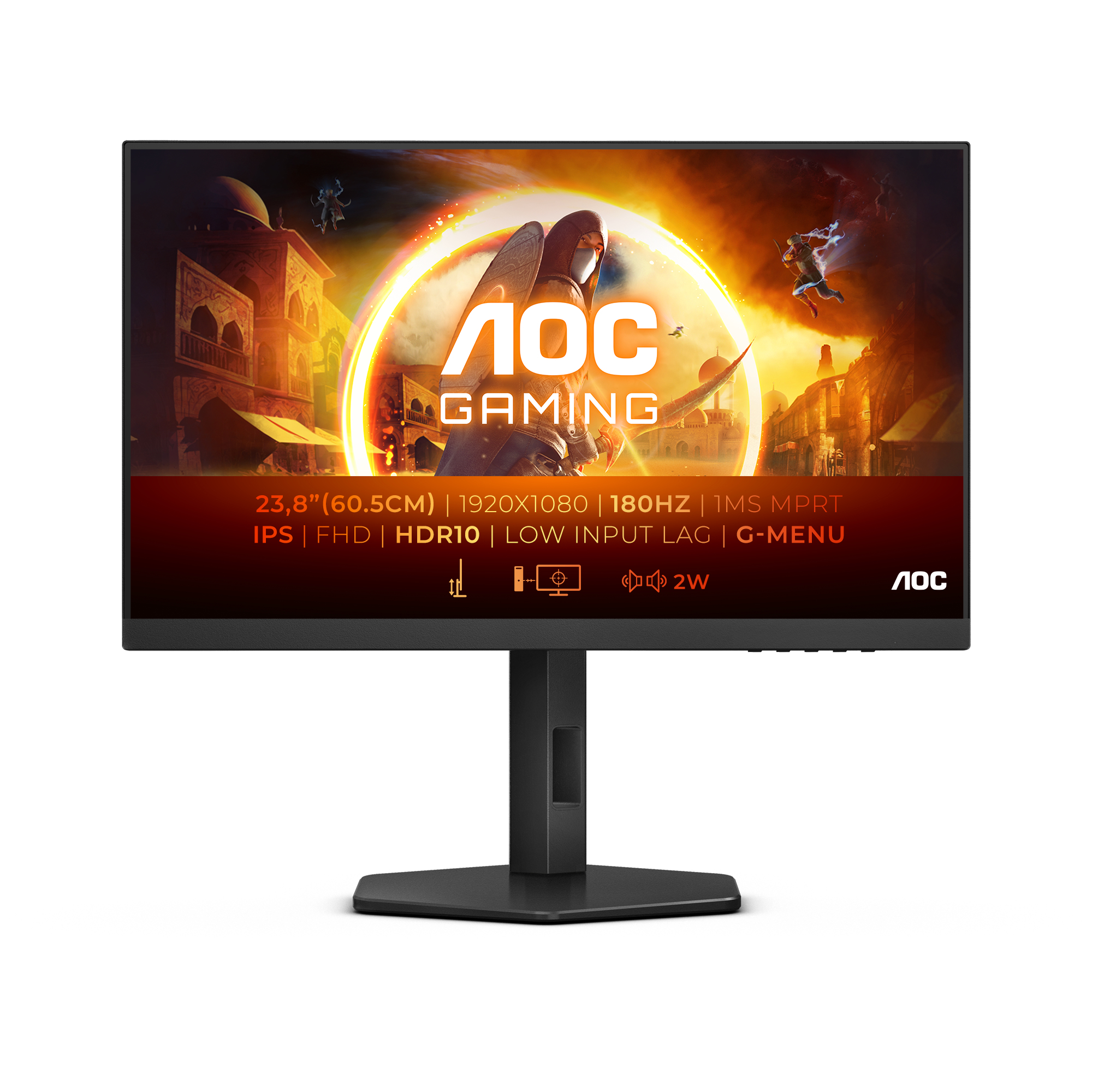 Image of AOC 27G4X Monitor PC 68,6 cm (27) 1920 x 1080 Pixel Full HD LED Nero
