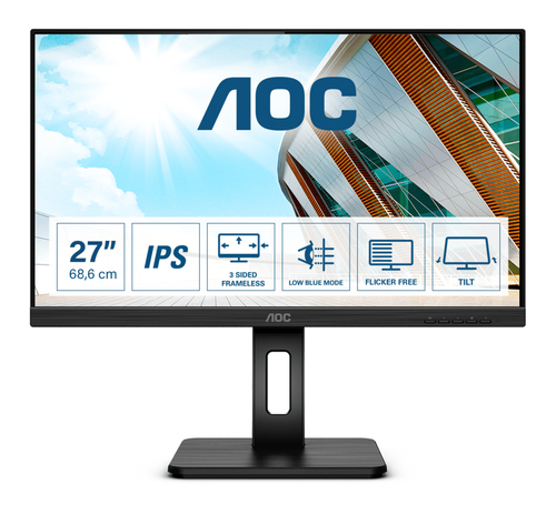 Image of AOC P2 27P2Q LED display 68,6 cm (27") 1920 x 1080 Pixel Full HD Nero