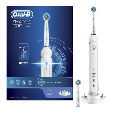 Image of Oral-B SmartSeries Spazzolino Elettrico Ricaricabile Smart 4. 4100S Bianco