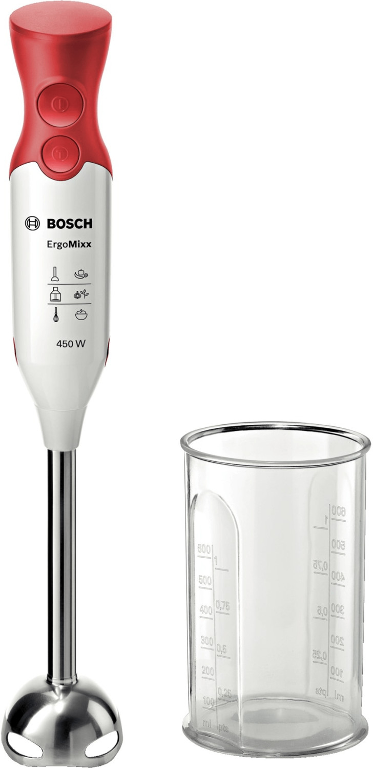 Image of Bosch MSM64110 frullatore Frullatore ad immersione 450 W Rosso, Bianco