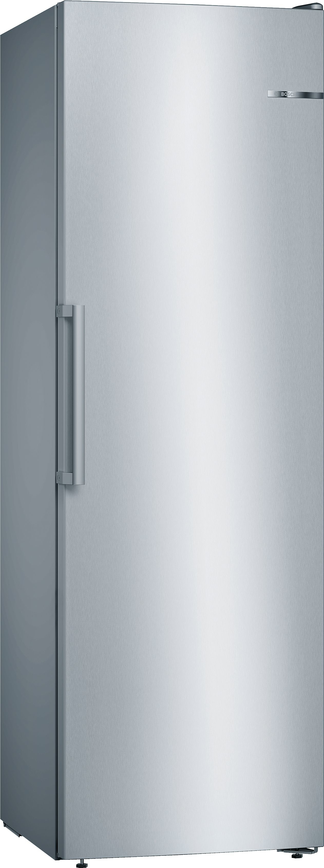 Image of Bosch Serie 4 Congelatore monoporta da libera installazione, 186 x 60 cm, Inox look