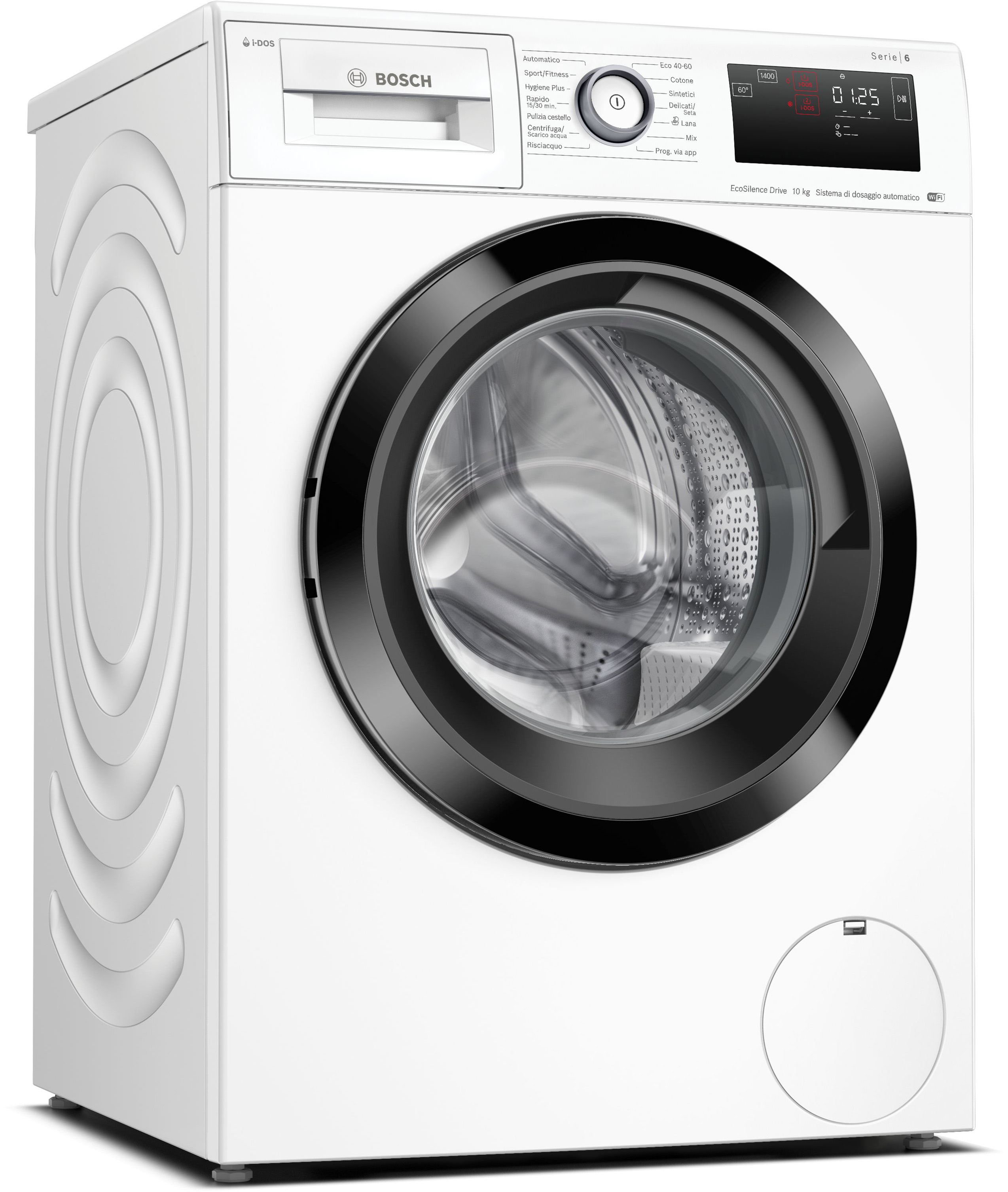 Image of Bosch Serie 6 WAL28PH1IT lavatrice Caricamento frontale 10 kg 1400 Giri/min Bianco