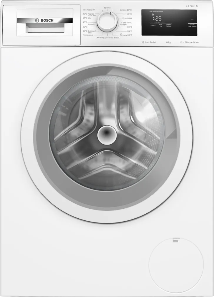 Image of Bosch Serie 4 WAN24008II lavatrice Caricamento frontale 8 kg 1200 Giri/min Bianco