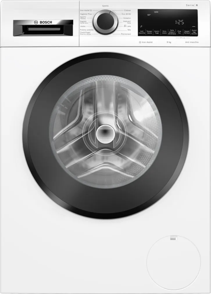 Image of Bosch Serie 8 WGG142Z0IT lavatrice Caricamento frontale 9 kg 1200 Giri/min Bianco