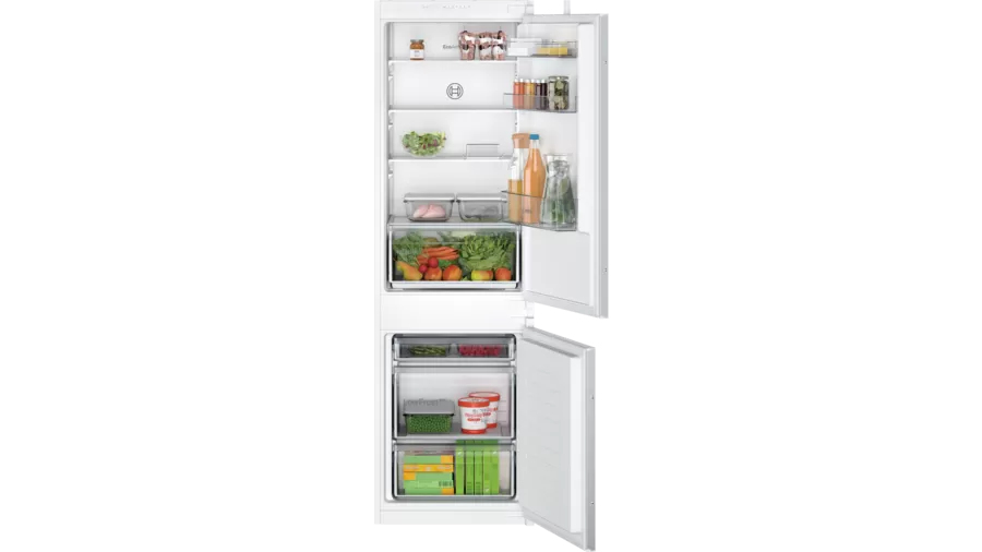 Image of Bosch Serie 2 KIV865SE0 frigorifero con congelatore Da incasso 267 L E Bianco