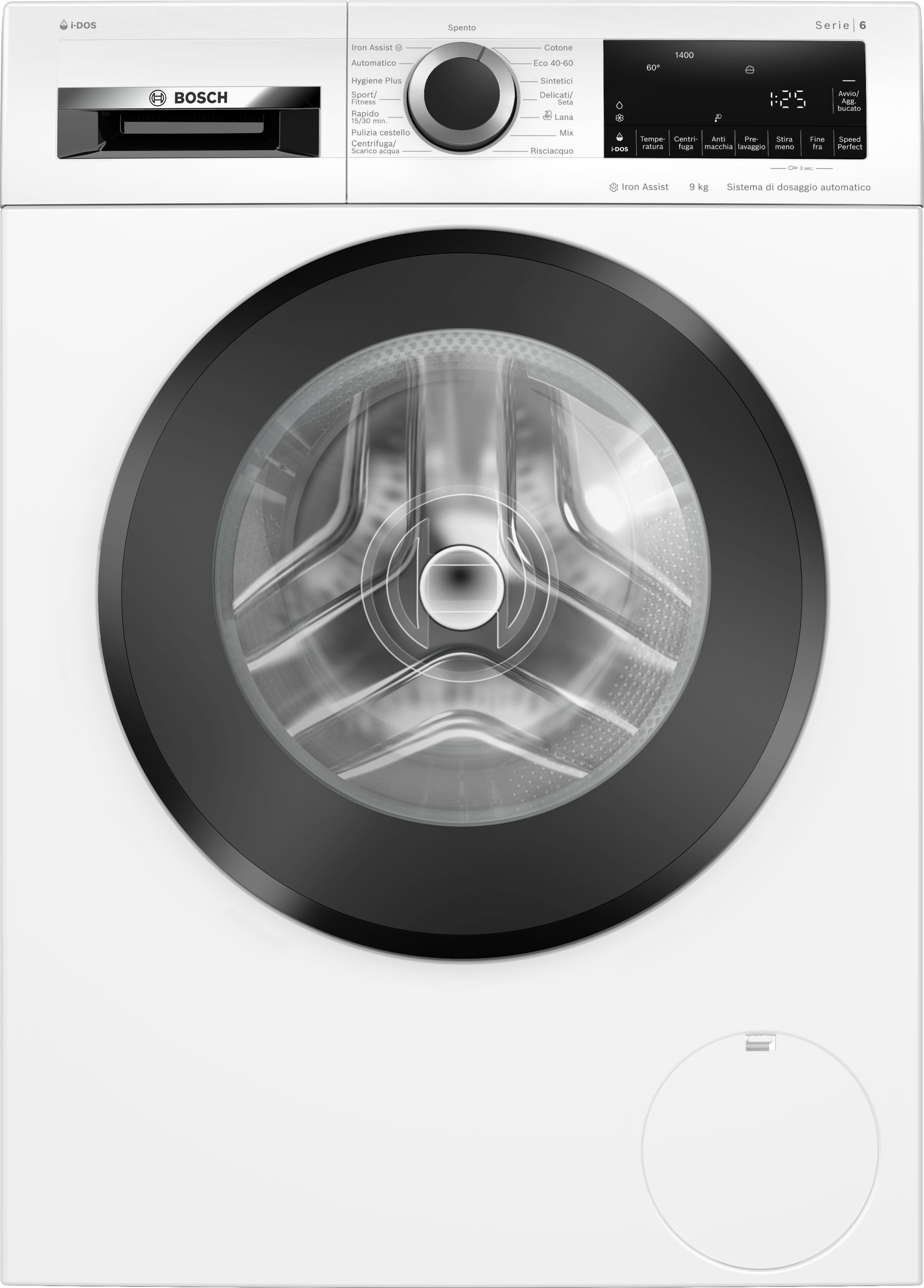 Image of Bosch Serie 6 WGG244F0II lavatrice Caricamento frontale 9 kg 1400 Giri/min Bianco