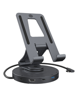 Image of ICY BOX IB-TH100-DK docking station per dispositivo mobile Tablet/Smartphone Antracite, Nero