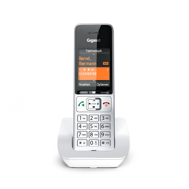Image of TELEF.CORDLESS DISPLAY COLOR COMFORT 501 WHITE