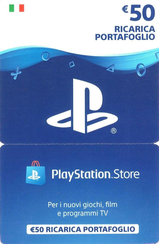 Image of Ricarica Portafoglio PlayStation Store (PSN) - 50€