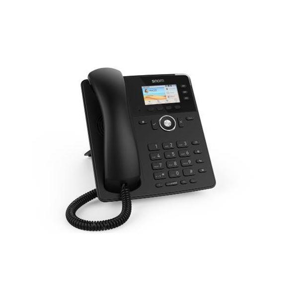 Image of TELEFONO SNOM D717 W/O PS BLACK