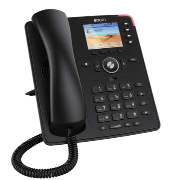 Image of TELEFONO SNOM D713 W/O PS BLACK