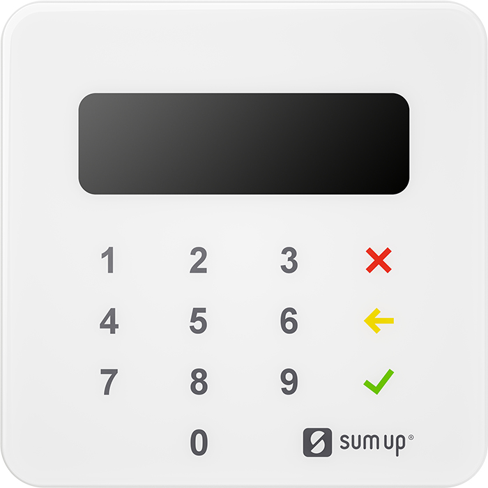 SumUp Air lettore di card readers Interno/esterno Bluetooth Bianco