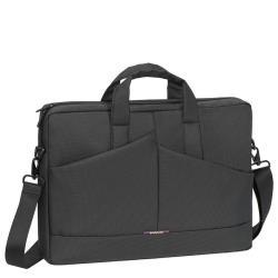 Grey diagonal plus laptop bag 15.6