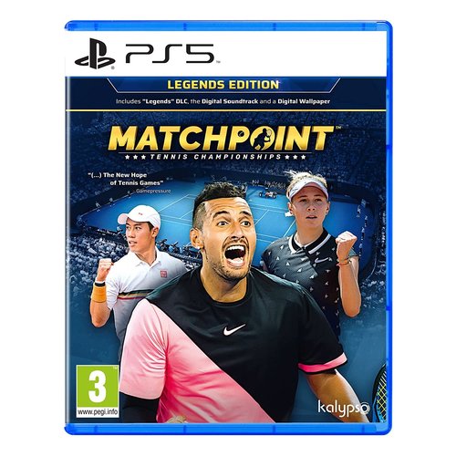 Image of Videogioco Kalypso 1092758 PS5 Matchpoint Tennis Championship Legends
