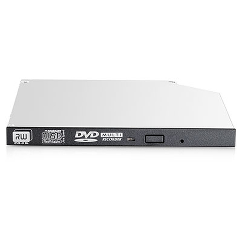 Image of Hewlett Packard Enterprise 9.5mm SATA DVD-RW JackBlack Gen9 Optical Drive lettore di disco ottico Interno Nero, Grigio DVD Super Multi DL