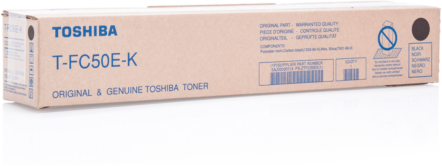 Image of Toshiba T-FC50EK toner 1 pz Originale Nero