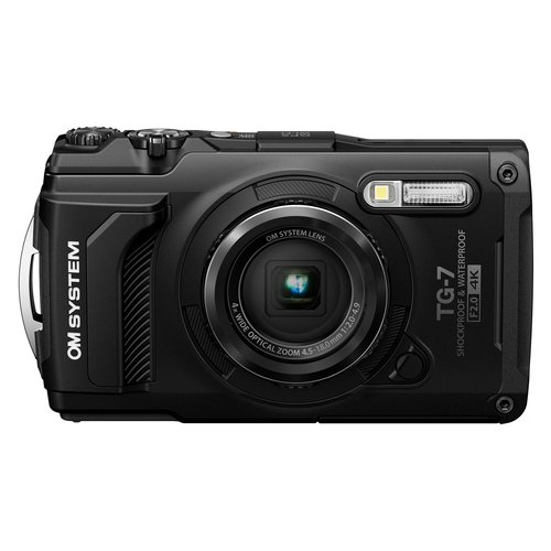 Image of Fotocamera compatta Om System V110030BU000 TOUGH Tg 7 Black
