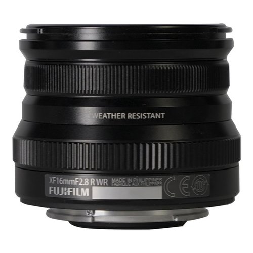 Image of Obiettivo fotografico Fujifilm 16611667 XF 16mm F2.8 R WR Black