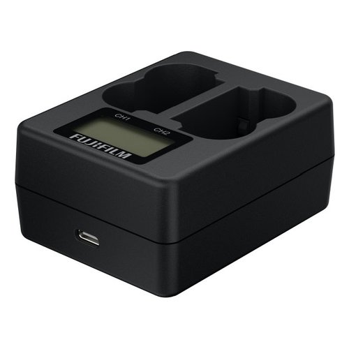 Image of Caricabatterie Fujifilm BC W235 Dual battery charger Black