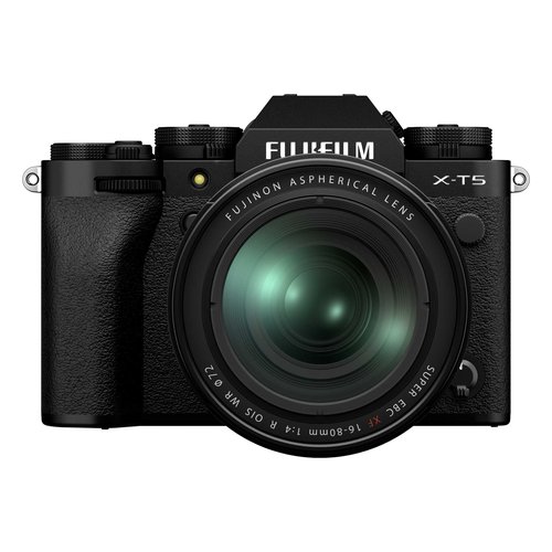Image of Fotocamera mirrorless 40Mpx X T5 Kit Xf 16 80mm F4 R Ois Wr Black 16782571
