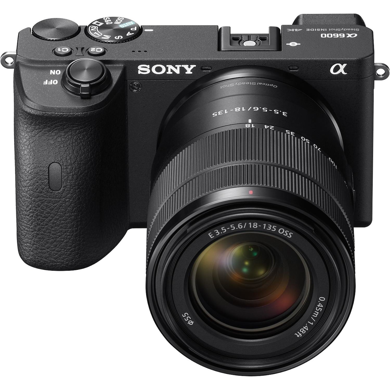 Image of Sony α ILCE6600MB + 18-135mm Kit fotocamere SLR 24,2 MP CMOS 6000 x 4000 Pixel Nero