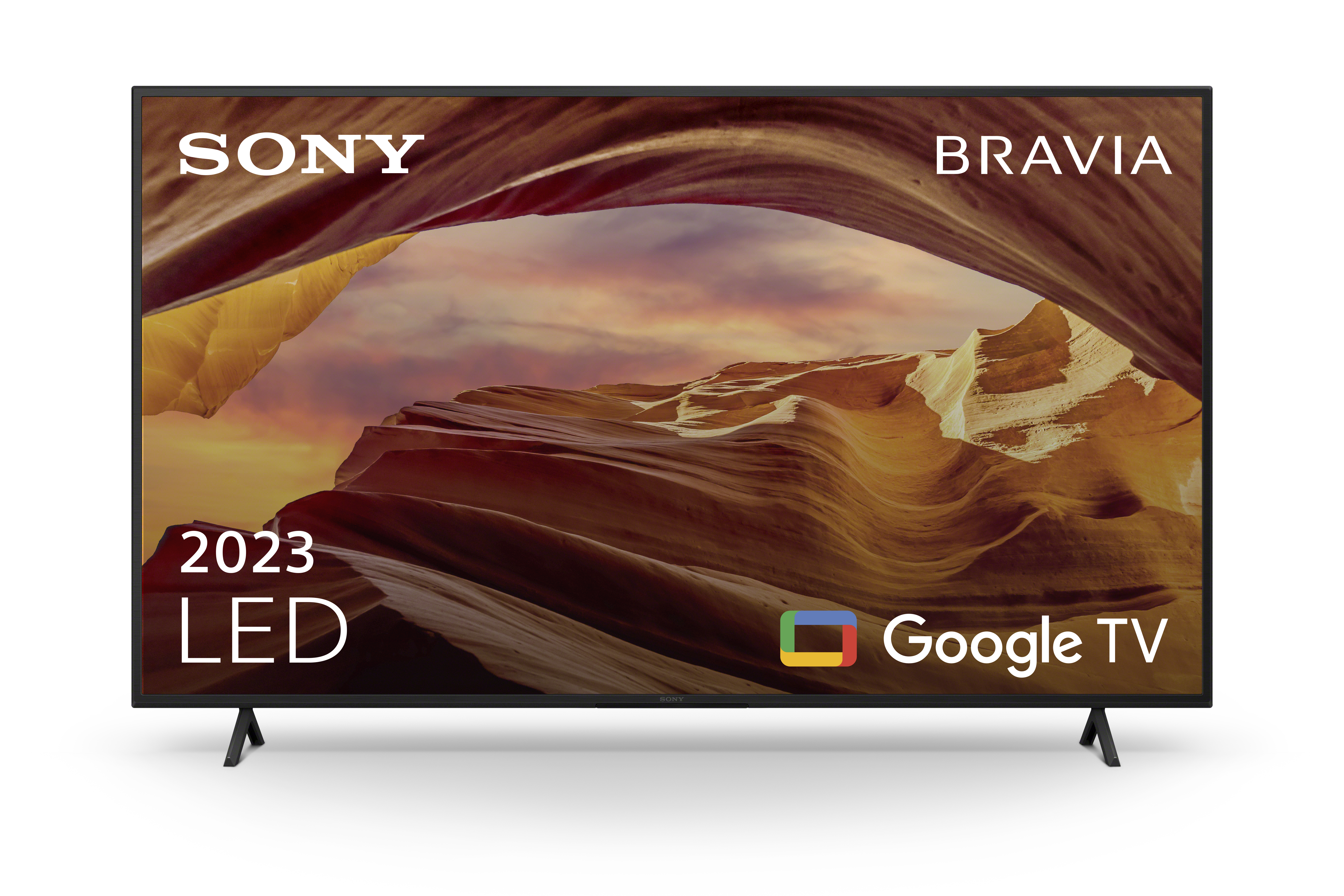 Image of Sony BRAVIA | KD-55X75WL | LED | 4K HDR | Google TV | ECO PACK | BRAVIA CORE | Narrow Bezel Design