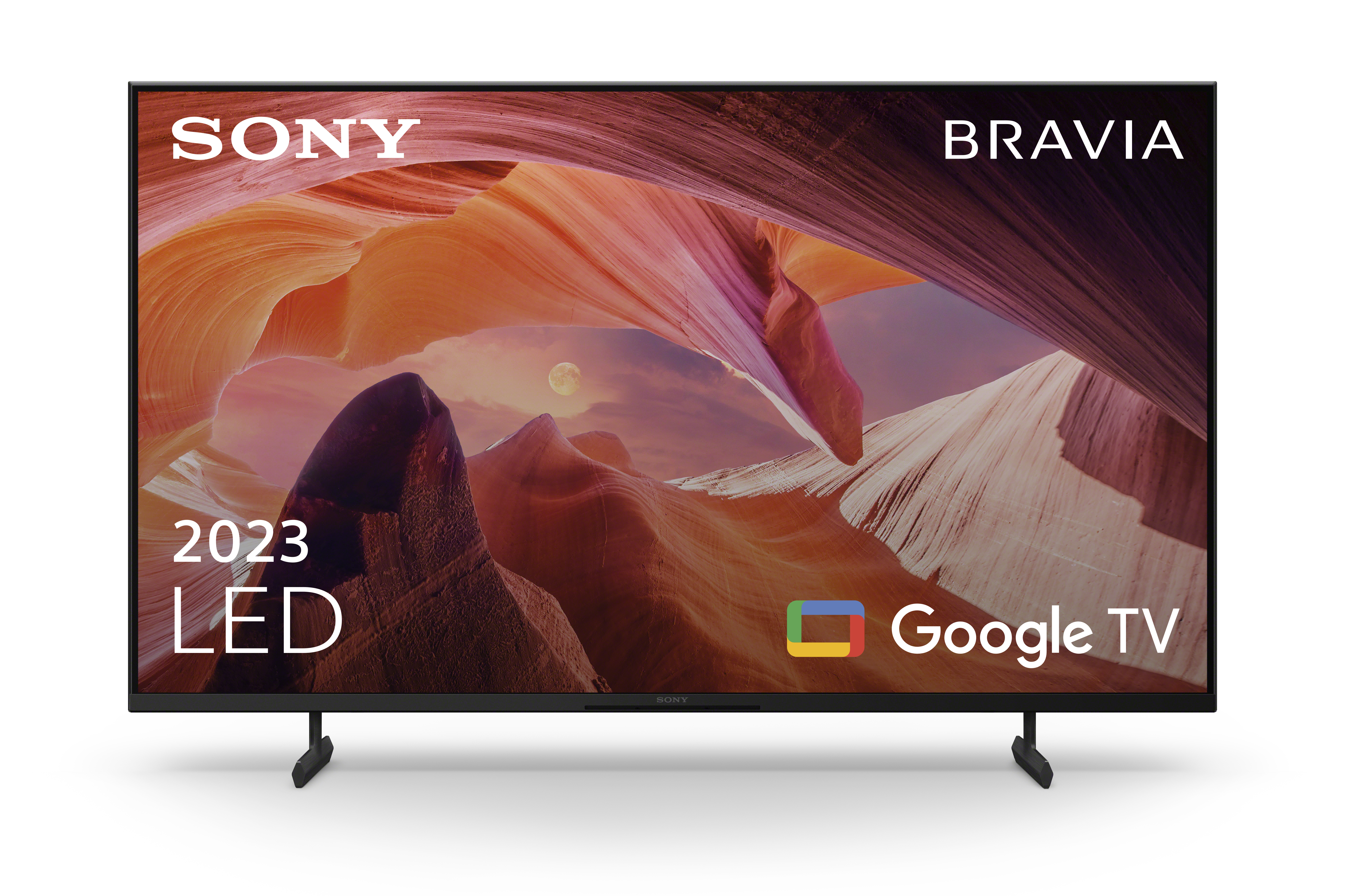 Image of Sony BRAVIA | KD-50X80L | LED | 4K HDR | Google TV | ECO PACK | BRAVIA CORE | Flush Surface Design