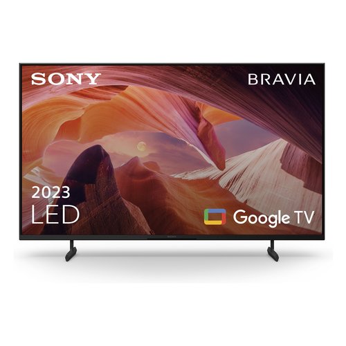 Image of Sony BRAVIA | KD-43X80L | LED | 4K HDR | Google TV | ECO PACK | BRAVIA CORE | Flush Surface Design