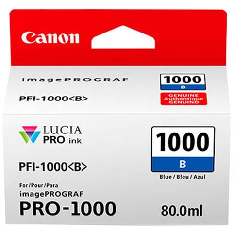 Image of Canon Cartuccia Inkjet blu PFI-1000B