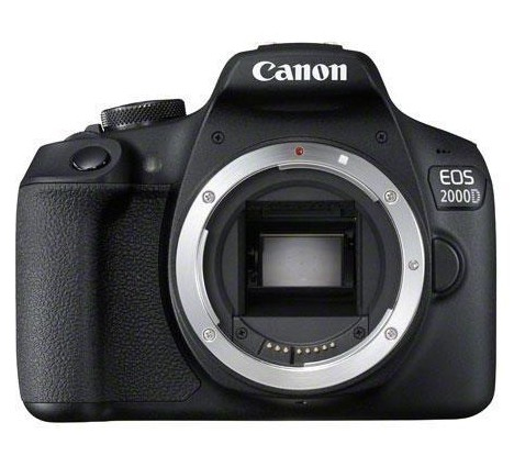 Image of Canon EOS 2000D BK BODY EU26 Corpo della fotocamera SLR 24,1 MP CMOS 6000 x 4000 Pixel Nero
