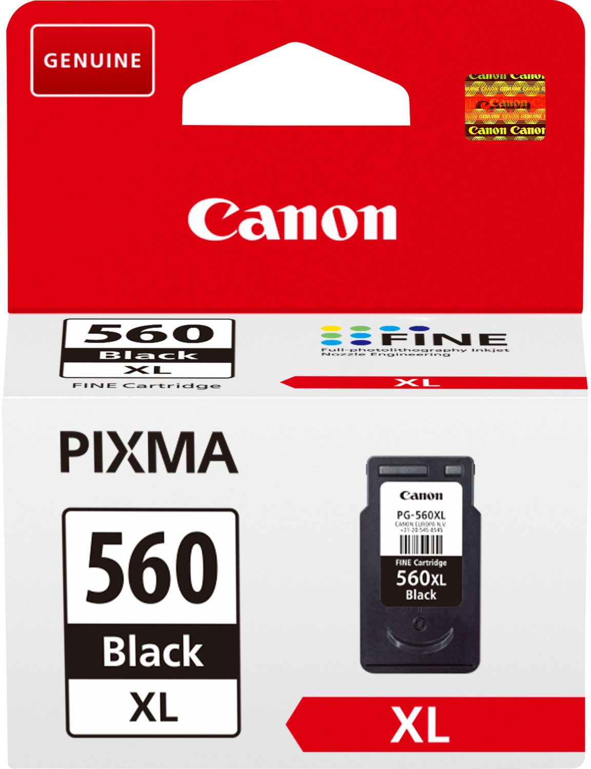 Image of Canon Cartuccia dinchiostro nero a resa elevata PG-560XL