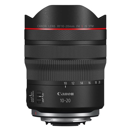 Image of Canon RF 10-20mm F4 L IS STM MILC Obiettivo con zoom grandangolare Nero