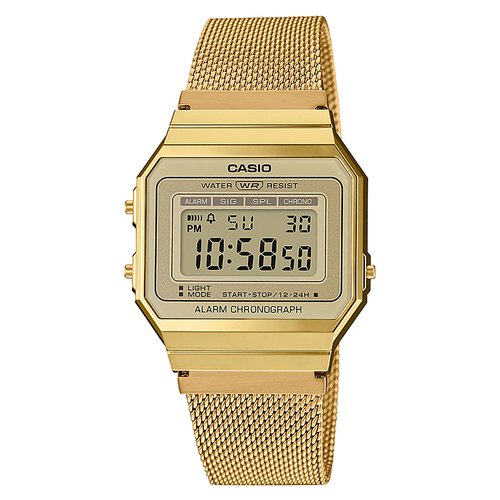 orologio casio a700wemg-9aef vintage iconic gold