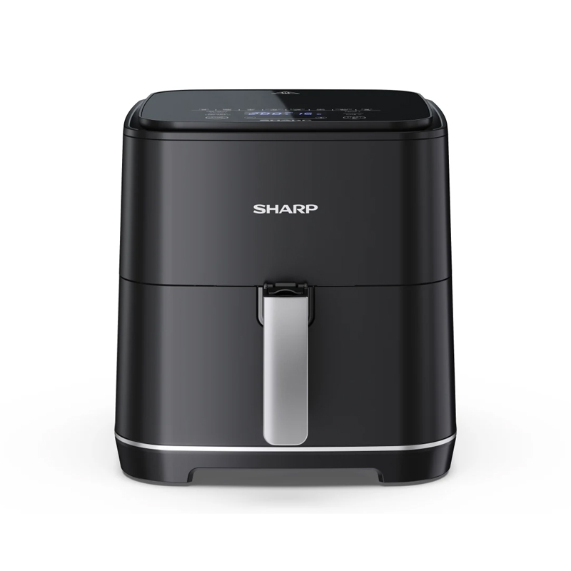 Image of SHARP AIRY FRYER AF-GS552AE-B - FRIGGITRICE AD ARIA - 5.5L - TOUCH CONTROL - 2500GPM - 1650W