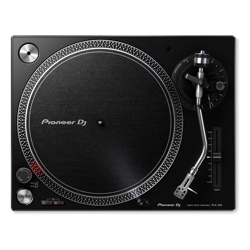 Image of Giradischi Pioneer PLX 500 K DJ Nero