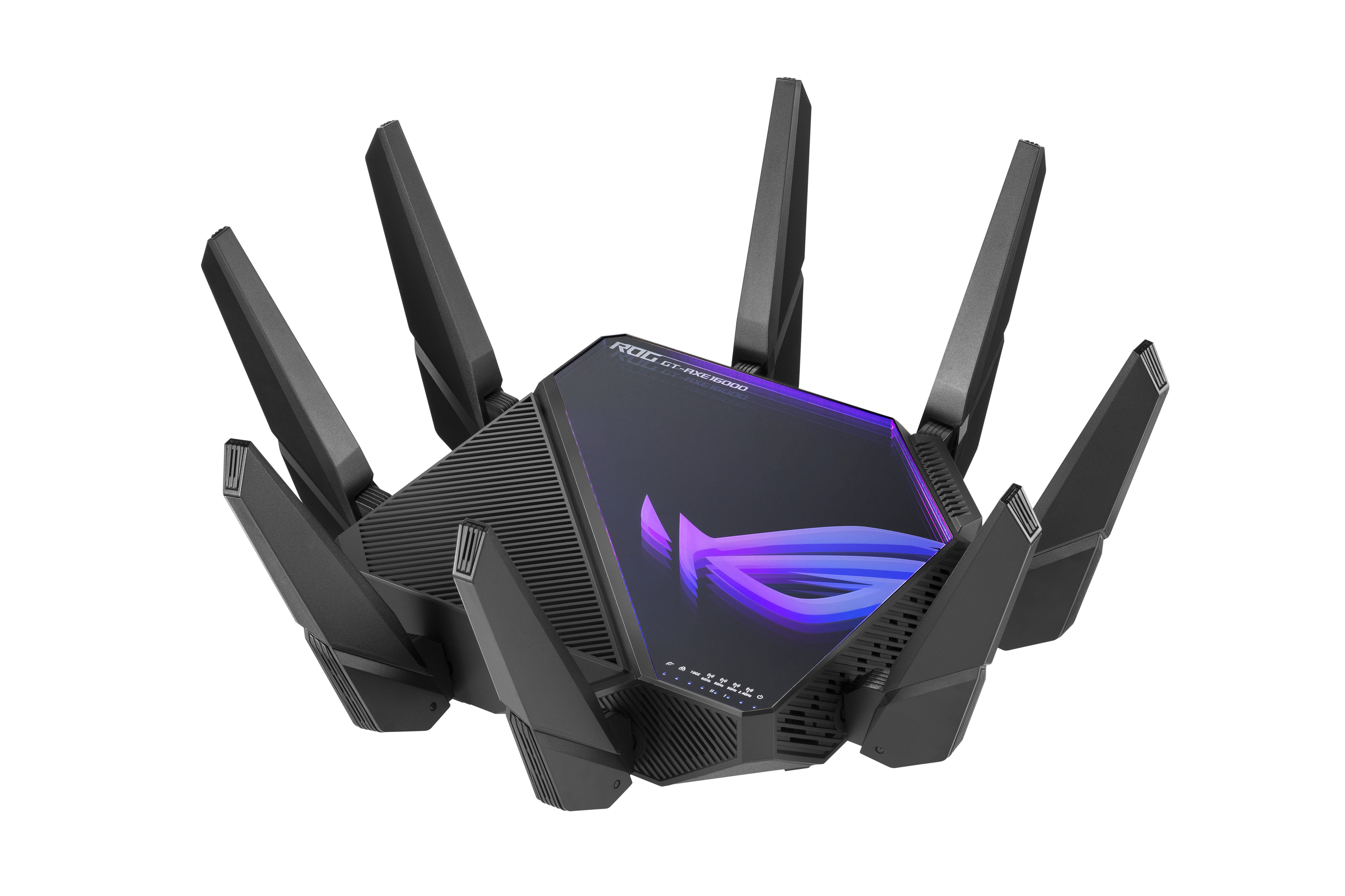 Image of ASUS ROG Rapture GT-AXE16000 router wireless 10 Gigabit Ethernet Tri-band (2,4 GHz/5 GHz/6 GHz) Nero