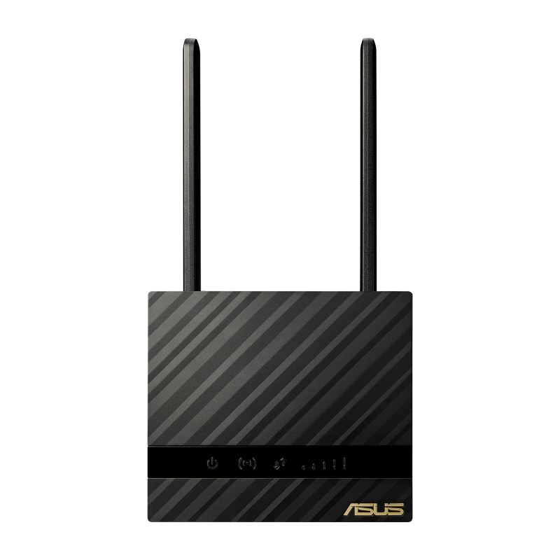 Image of ASUS 4G-N16 router wireless Gigabit Ethernet Banda singola (2.4 GHz) Nero