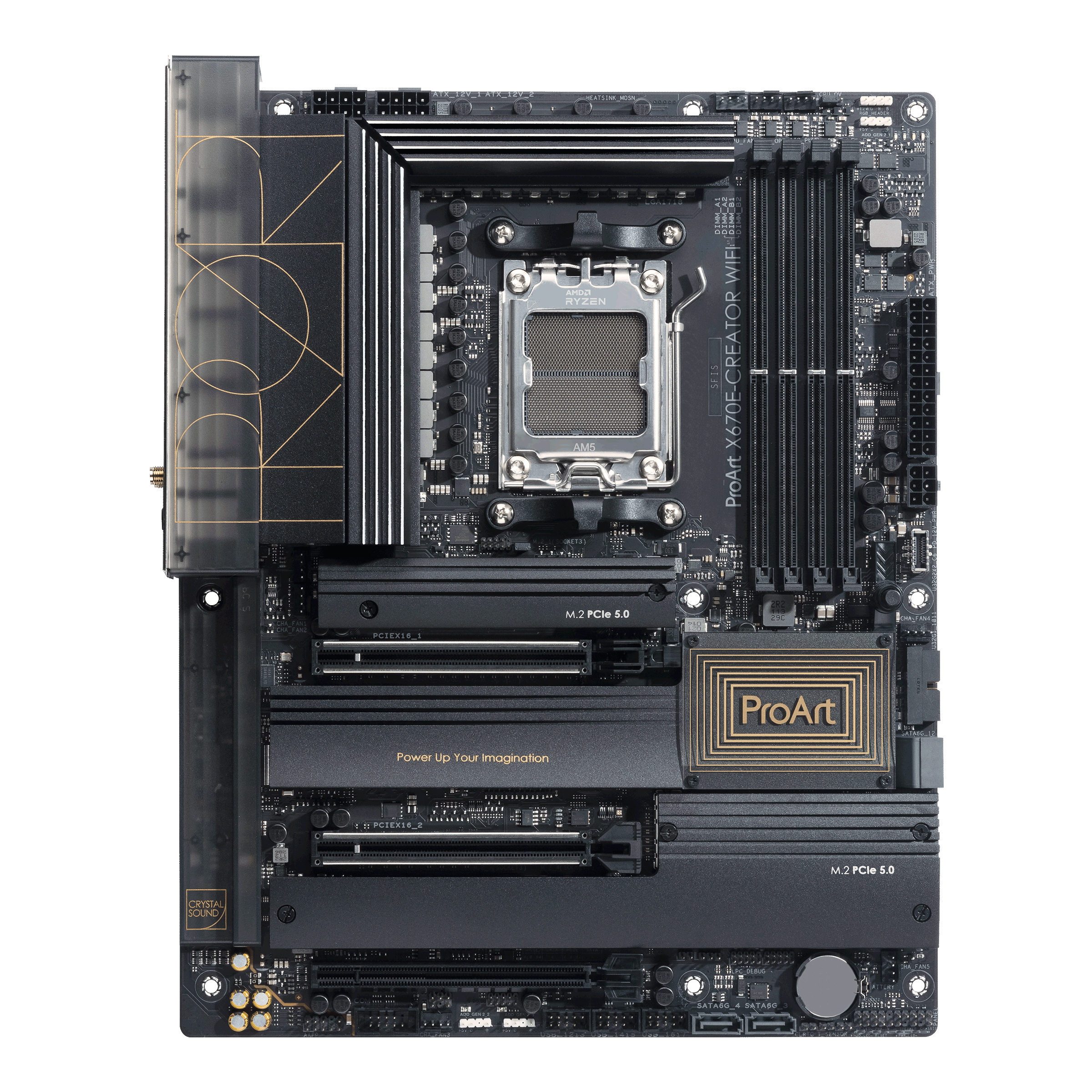 Image of ASUS ProArt X670E-CREATOR WIFI AMD X670 Presa di corrente AM5 ATX
