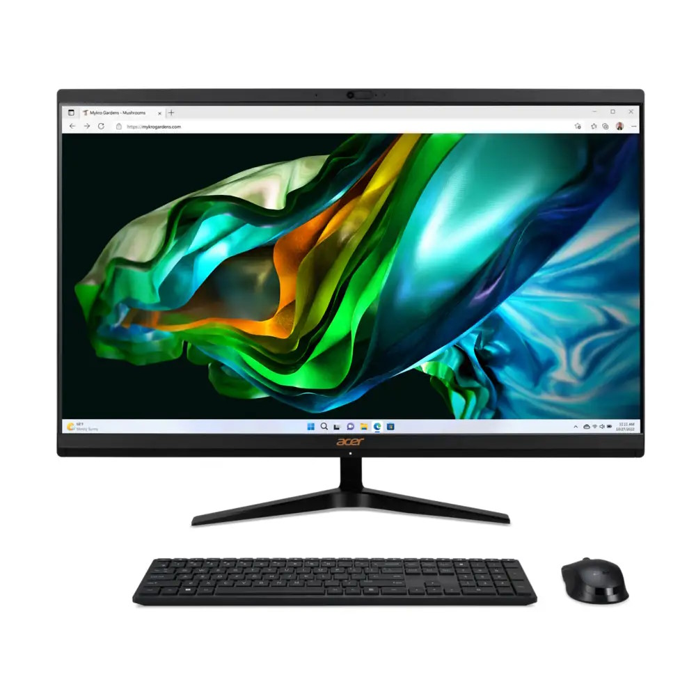 Image of Acer Aspire C27-1800 Intel® Core™ i5 i5-1335U 68,6 cm (27) 1920 x 1080 Pixel 16 GB DDR4-SDRAM 512 GB SSD PC All-in-one Windows 11 Home Wi-Fi 6E (802.11ax) Nero