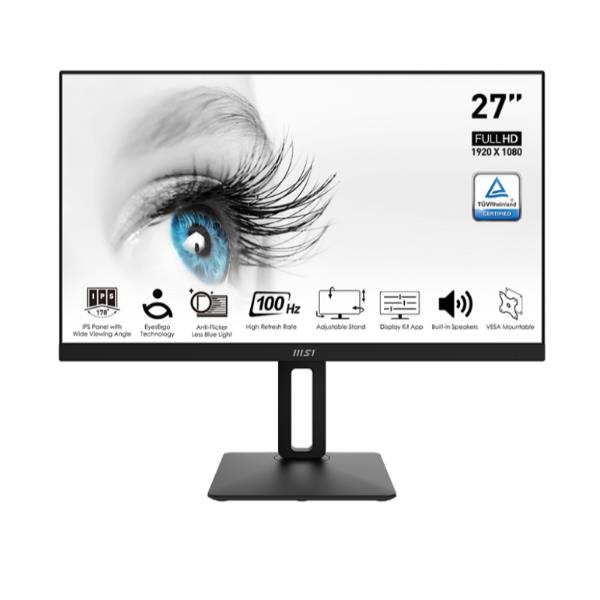 Image of MSI Pro MP271A Monitor PC 68,6 cm (27) 1920 x 1080 Pixel Full HD LCD Nero