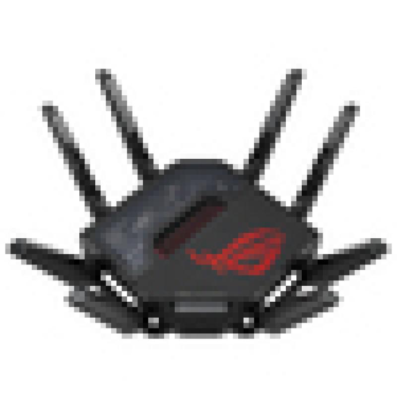 Image of ASUS ROG Rapture GT-BE98 router wireless 10 Gigabit Ethernet Quad-band (2.4 GHz / 5 GHz-1 / 5 GHz-2 / 6 GHz) Nero