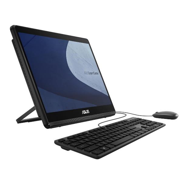 Image of ASUS ExpertCenter E1 AiO E1600WKAT-BA011X Intel® Celeron® N N4500 39,6 cm (15.6") 1920 x 1080 Pixel Touch screen All-in-One tablet PC 4 GB DDR4-SDRAM 256 GB SSD Windows 11 Pro Wi-Fi 5 (802.11ac) Nero