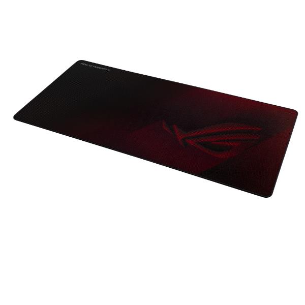 ASUS ROG Strix Scabbard II Tappetino per mouse per gioco da computer Nero, Rosso