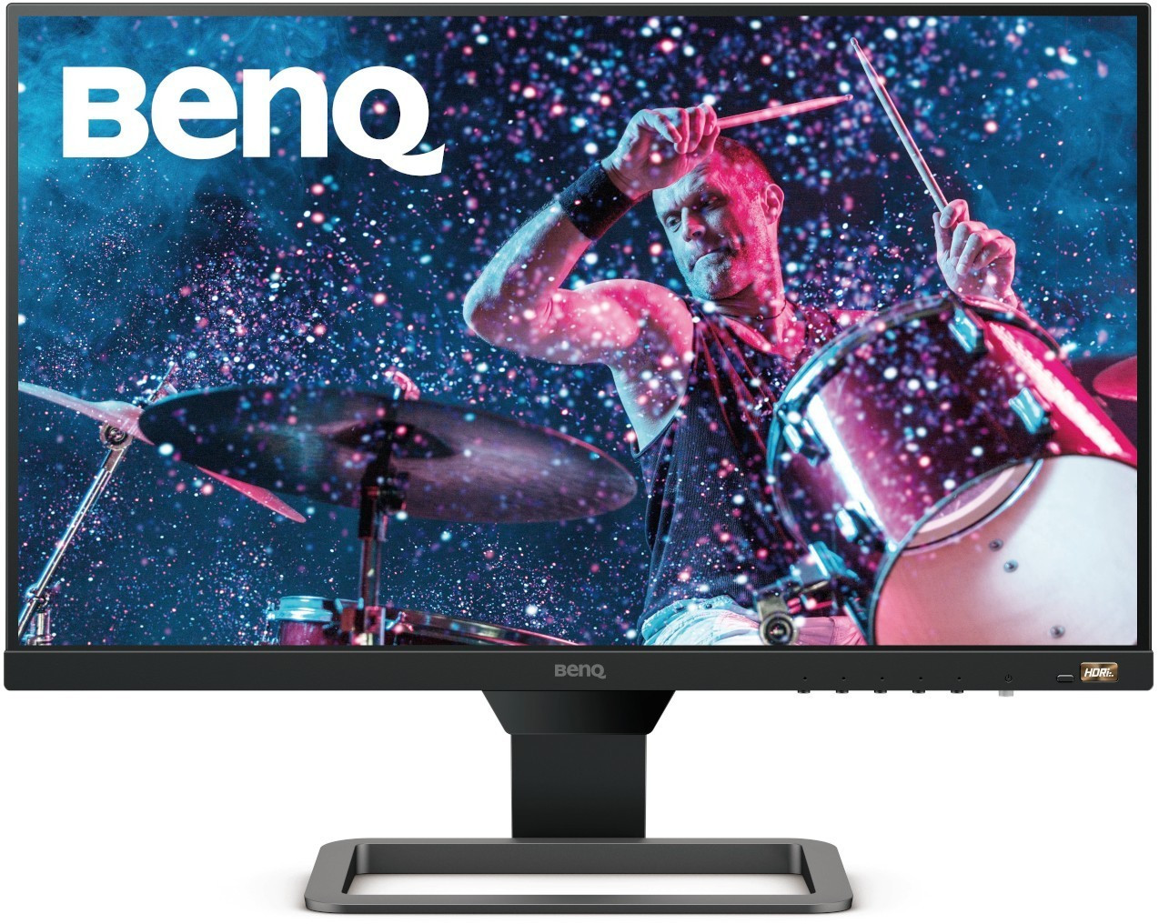 Image of BenQ EW2480 Monitor PC 60,5 cm (23.8") 1920 x 1080 Pixel Full HD LCD Nero, Grigio