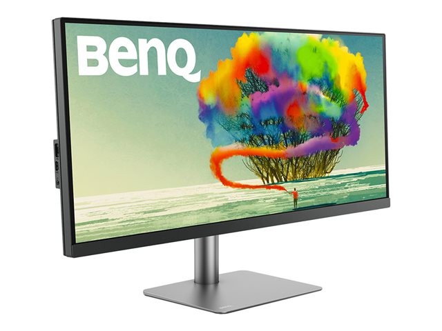 Image of BenQ PD3420Q Monitor PC 86,4 cm (34") 3440 x 1440 Pixel Quad HD LED Grigio