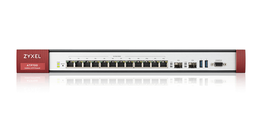 Image of Zyxel ATP700 firewall (hardware) 1U 6 Gbit/s